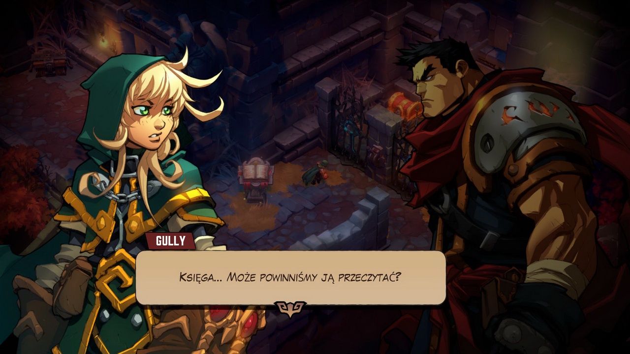 Battle Chasers: Nightwar - rozmowa bohaterów