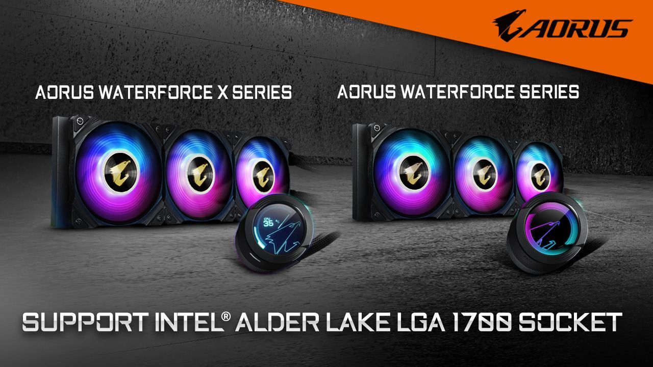Gigabyte Aorus WaterForce i WaterForce X