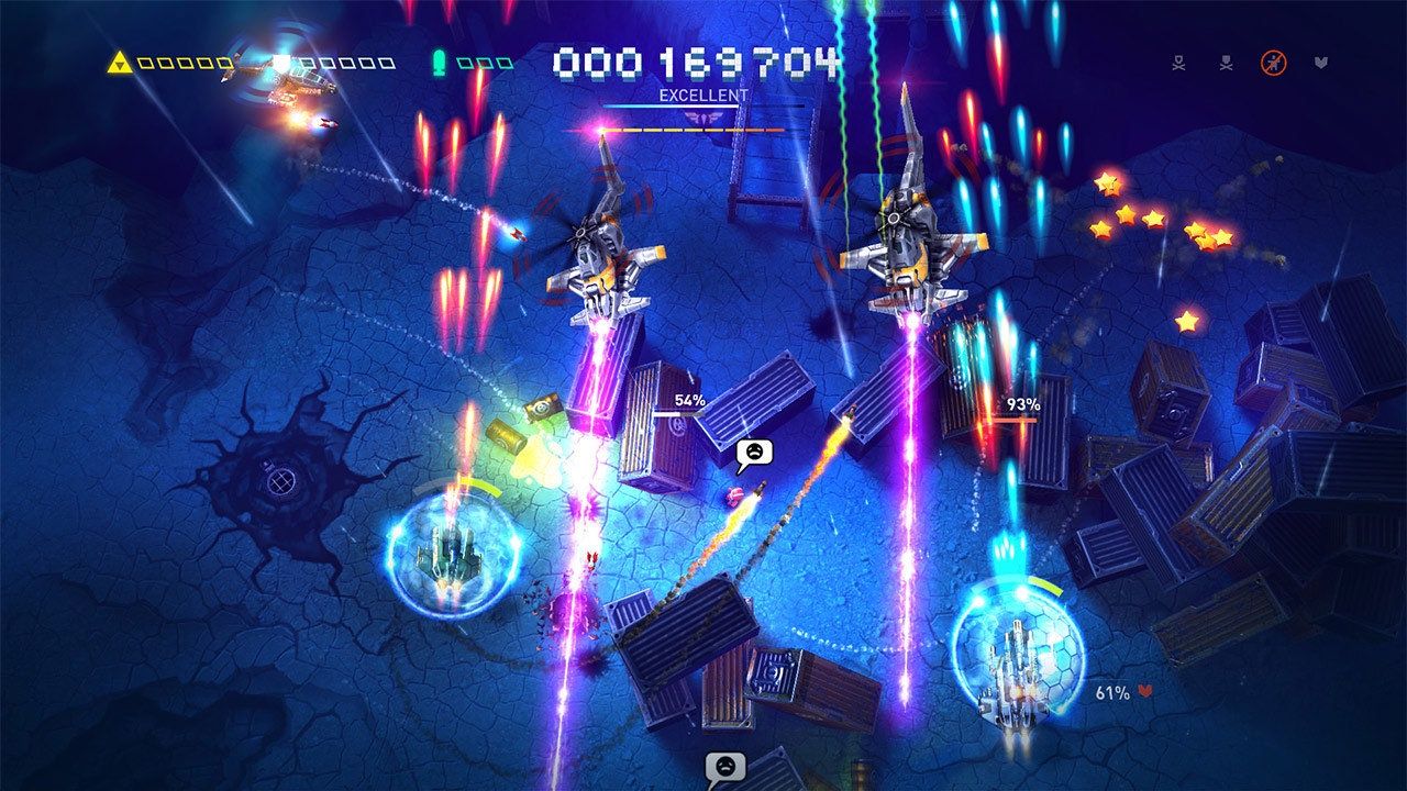Sky Force Reloaded - nocne strzelanie