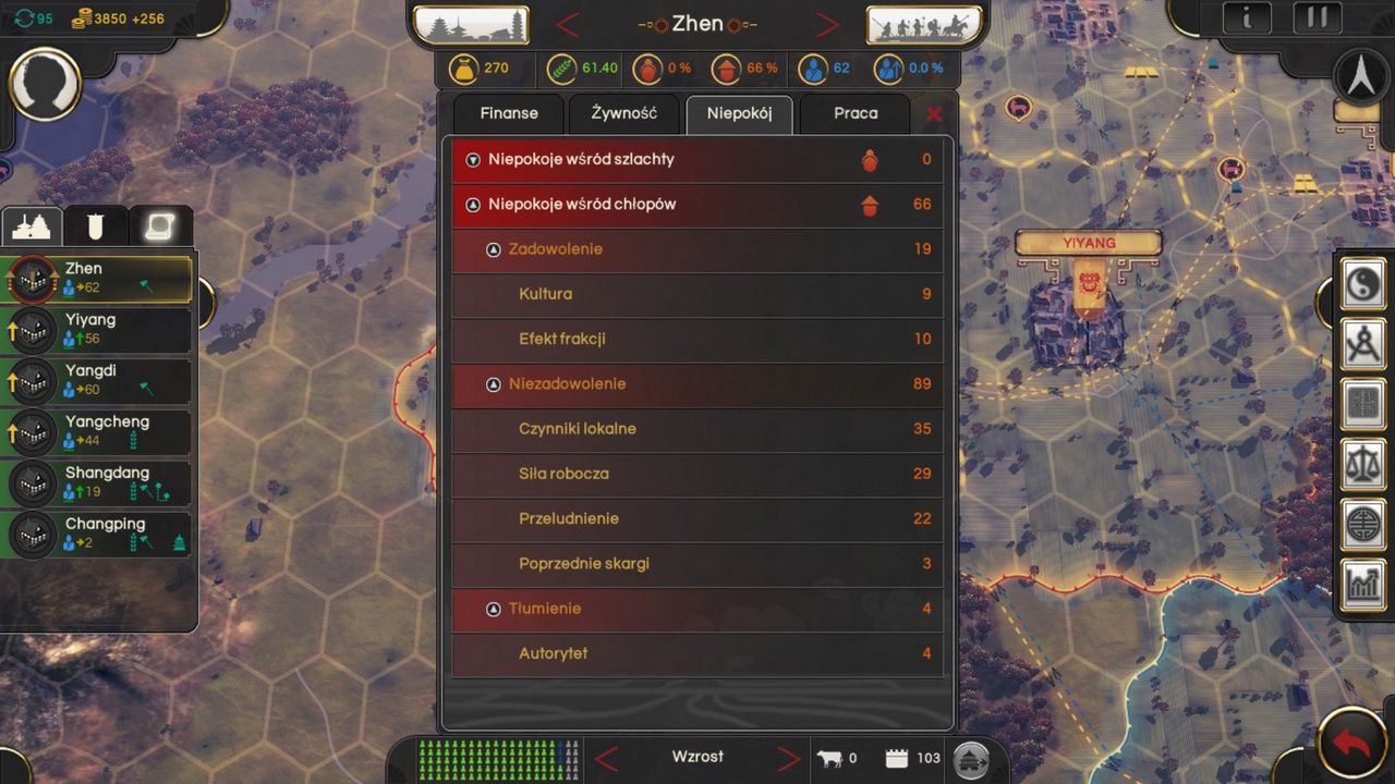 Oriental Empires - niepokoje
