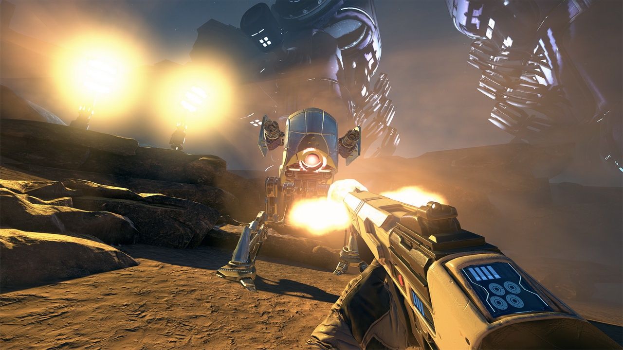 Farpoint - mech i kosmiczna strzelba