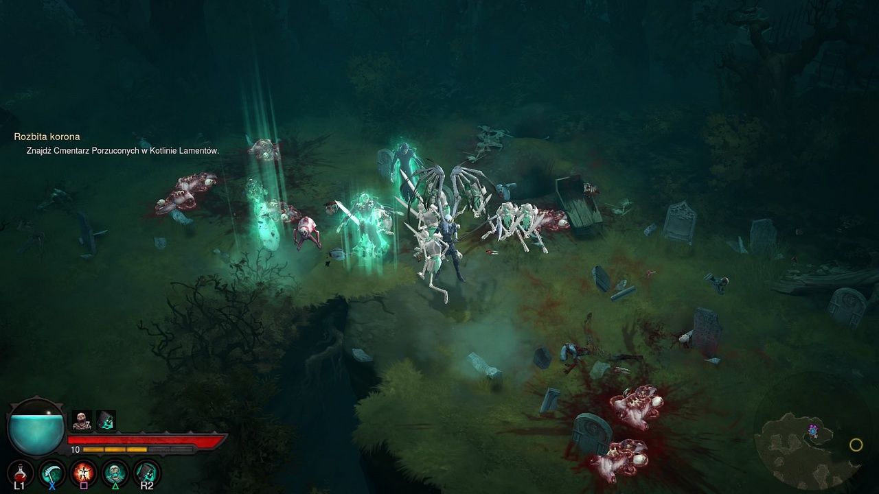 Diablo III: Przebudzenie Nekromantów - szkielety
