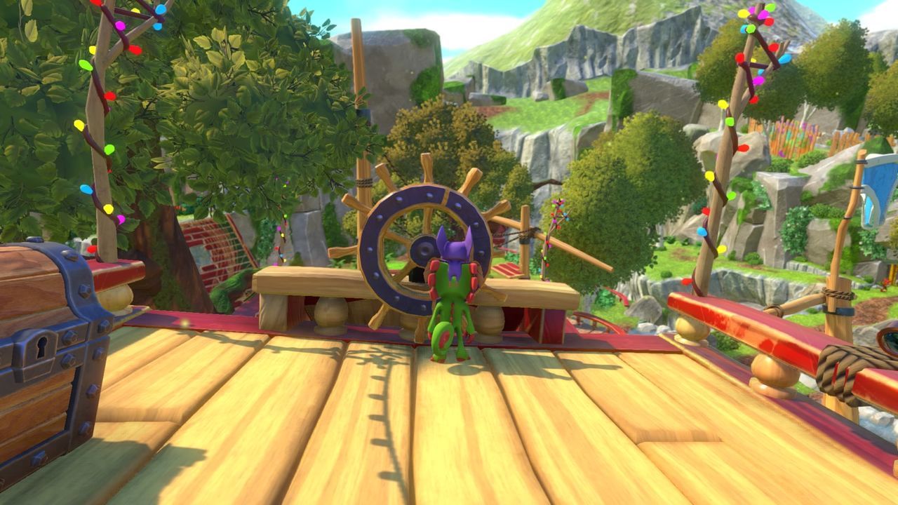 Yooka-Laylee - koło sterowe