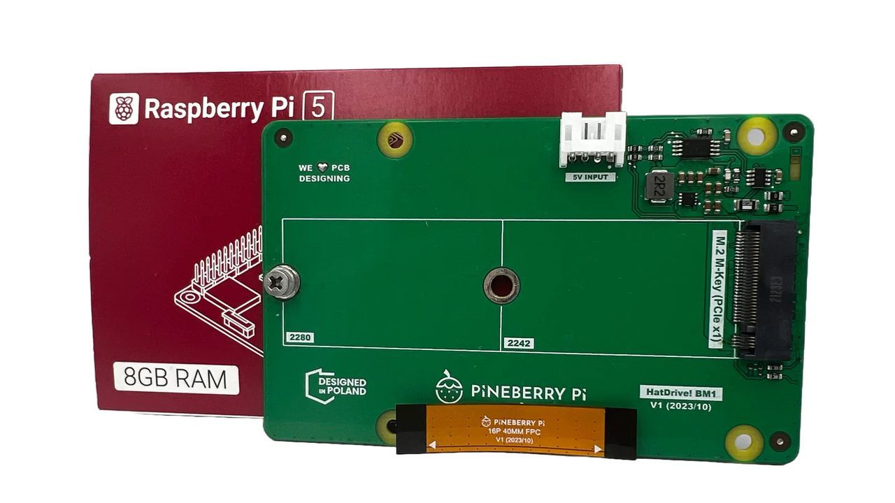 PineBerry Pi M.2 (Bottom)