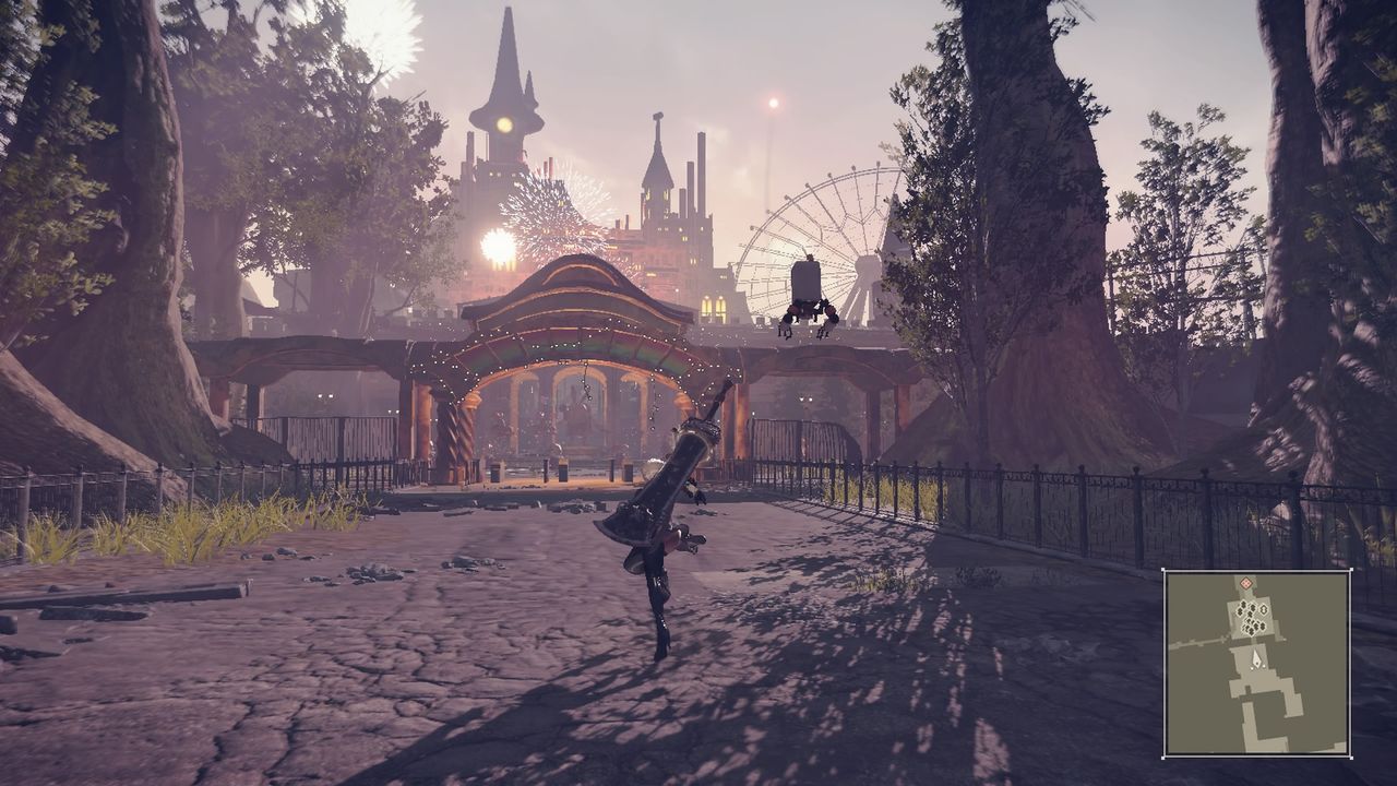 Nier: Automata - upiorny park rozrywki