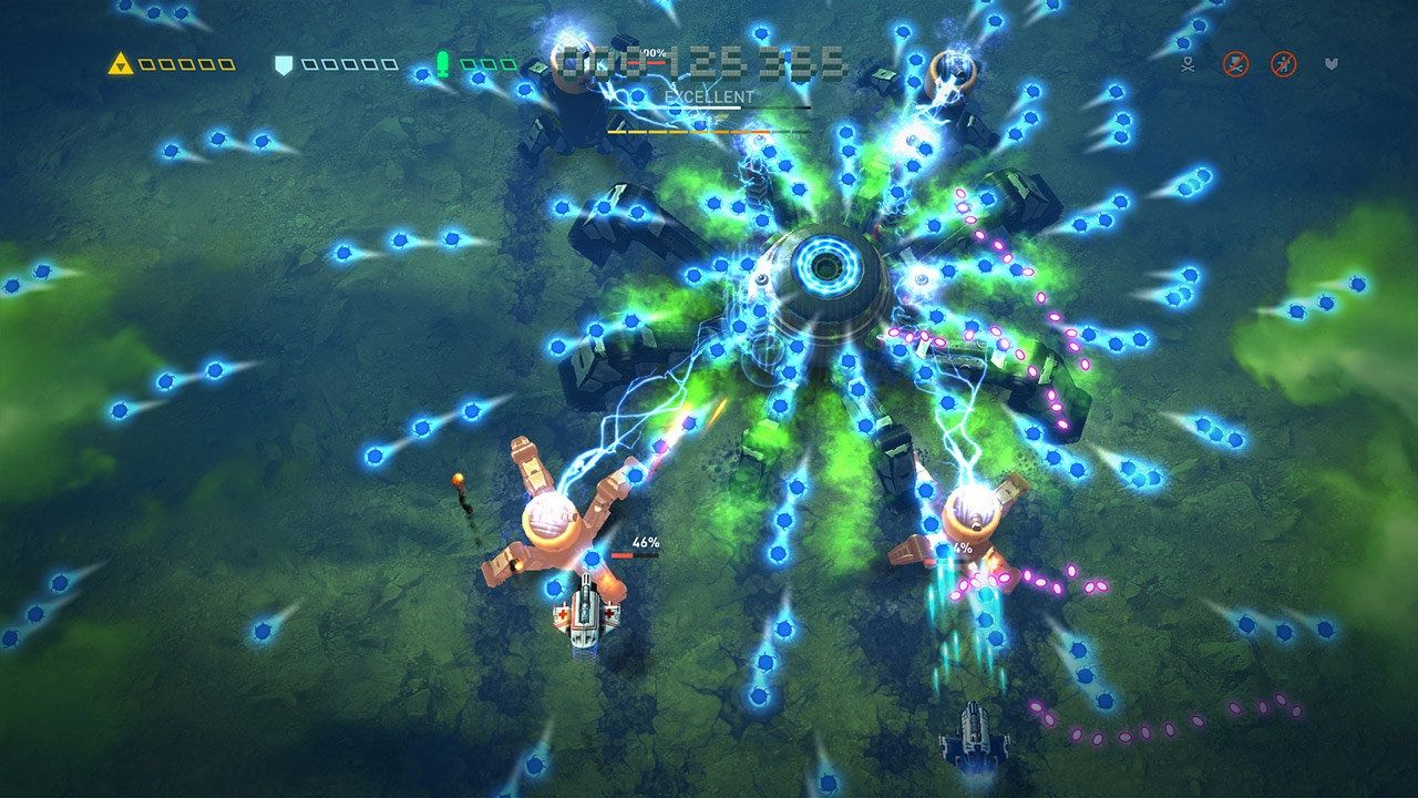 Sky Force Reloaded - deszcz pocisków