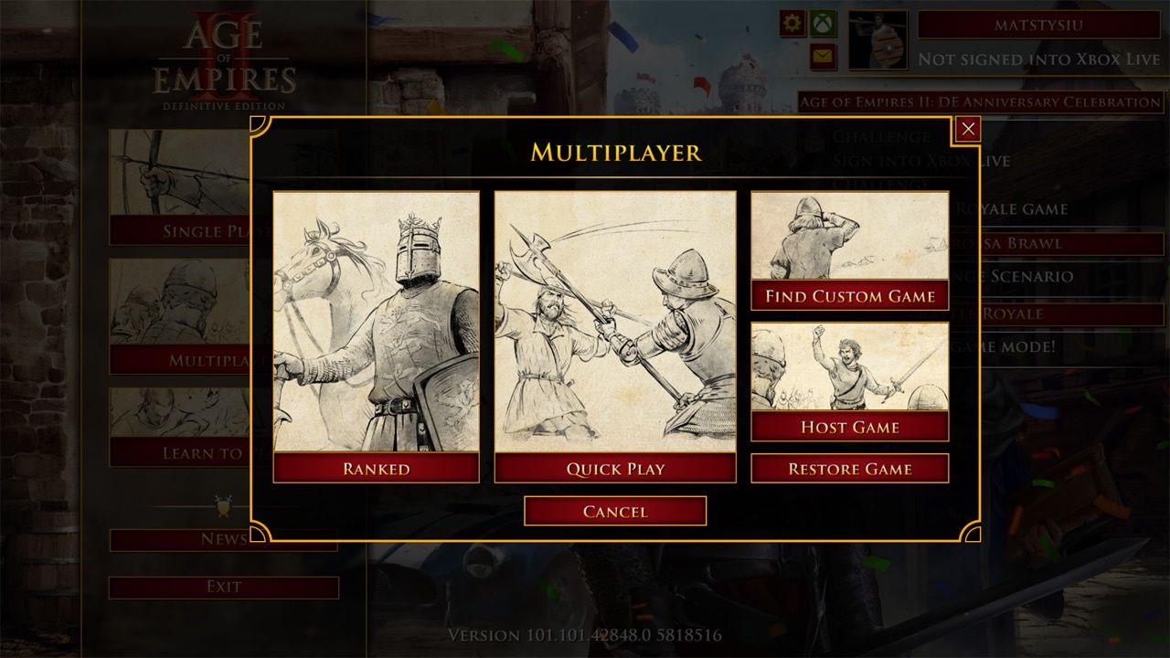 Age of Empries 2 - multiplayer