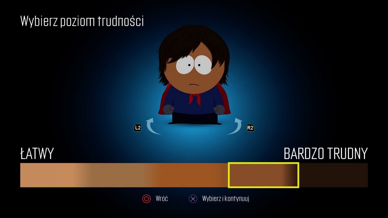 South Park: The Fractured But Whole - poziom trudności gry zależy od koloru skóry