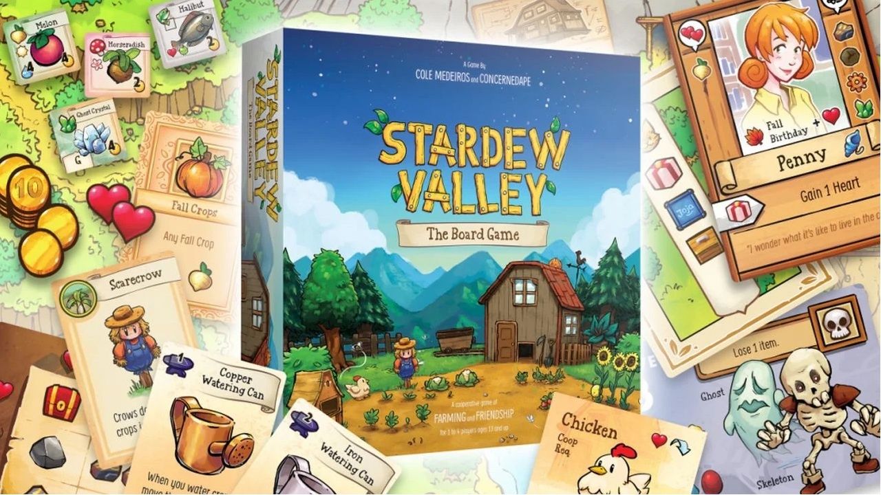 Gry planszowe na blackout - Stardew Valley: Gra planszowa