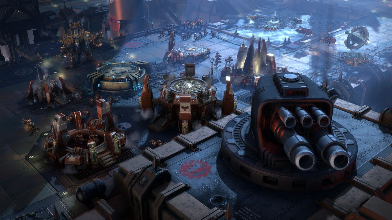 Warhammer 40.000: Dawn of War III - baza Kosmicznych Marines