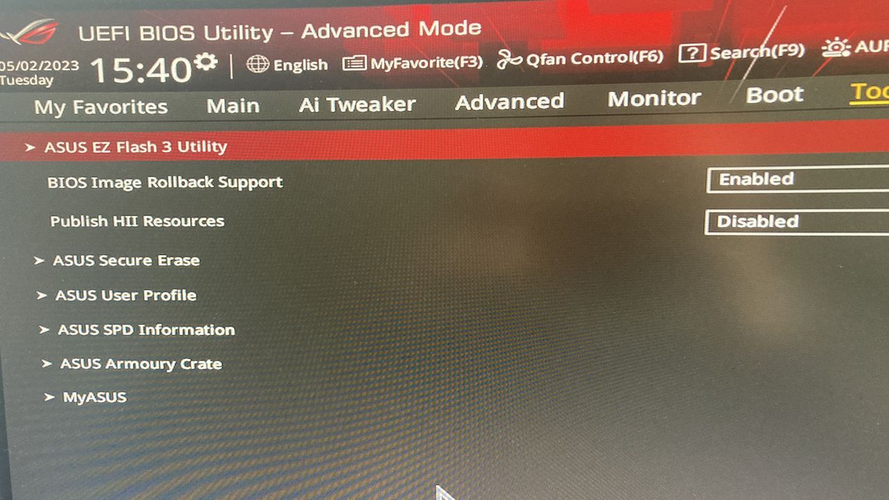 ASUS EZ Flash 3