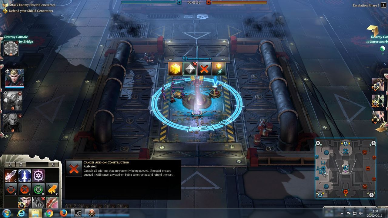 Warhammer 40.000: Dawn of War III - przejmowanie punktu