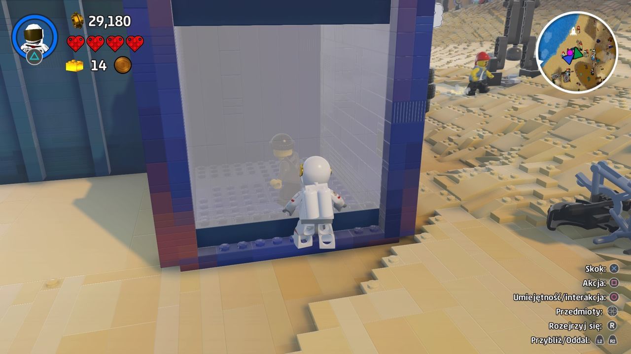 LEGO Worlds - uwięziony ludzik LEGO