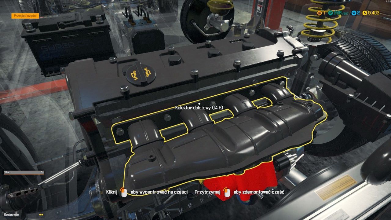 Car Mechanic Simulator 2018 - kolektor dolotowy