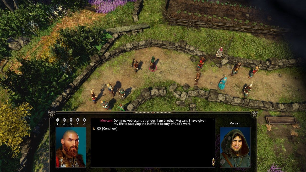 Expeditions: Viking – dialogi z napotkanymi postaciami