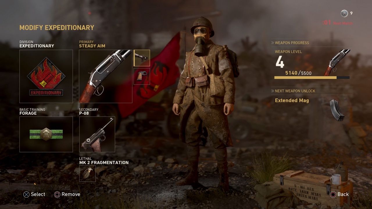 Call of Duty: WWII - modyfikacja piechura