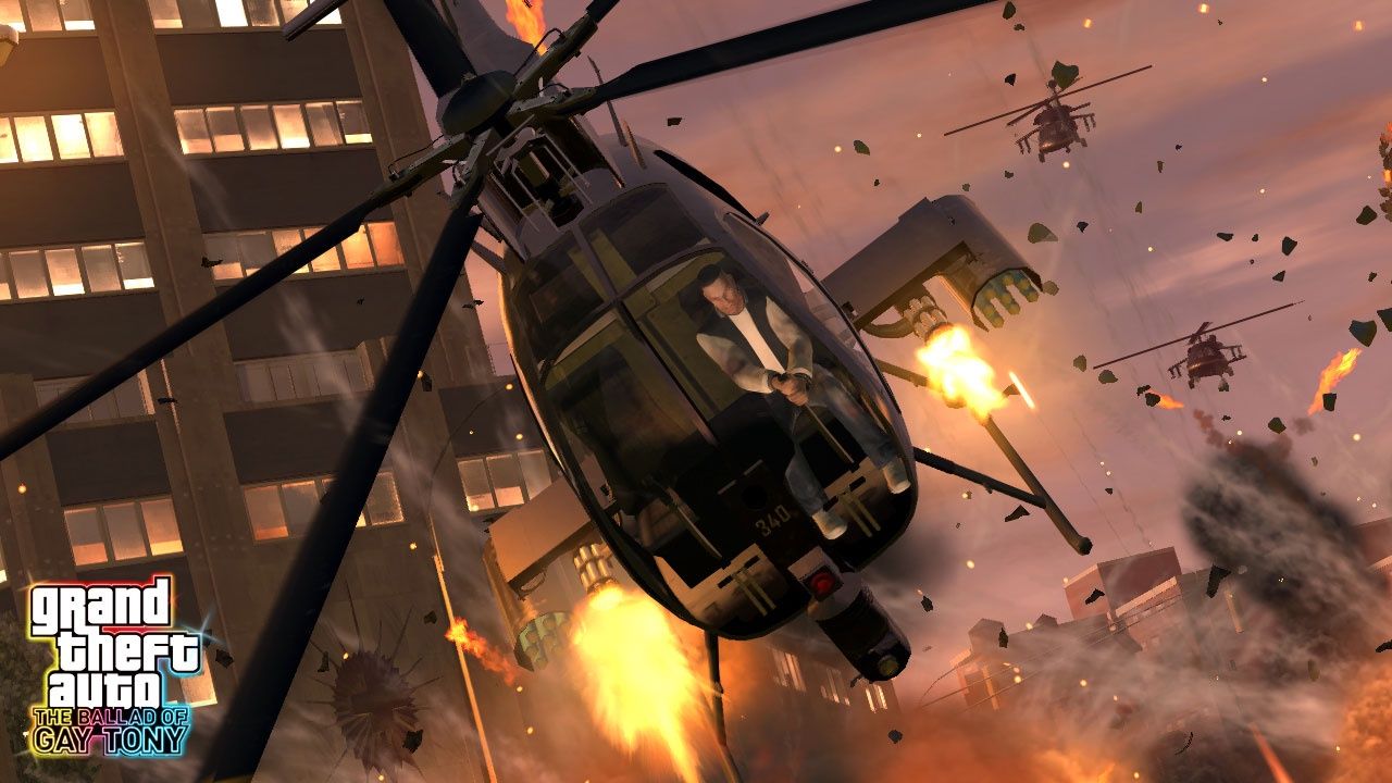 Kody do GTA - GTA 4: The Ballad of Gay Tony