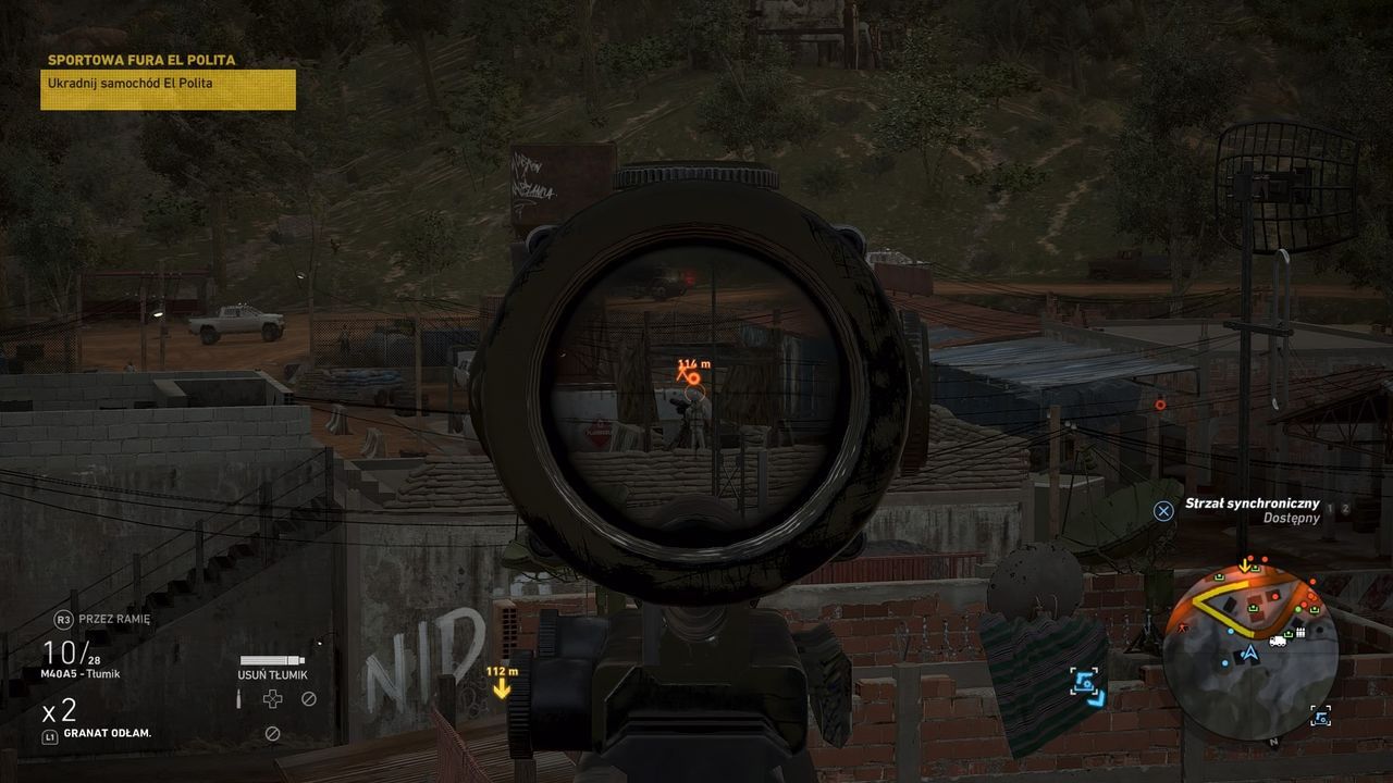 Ghost Recon: Wildlands - strzał znienacka