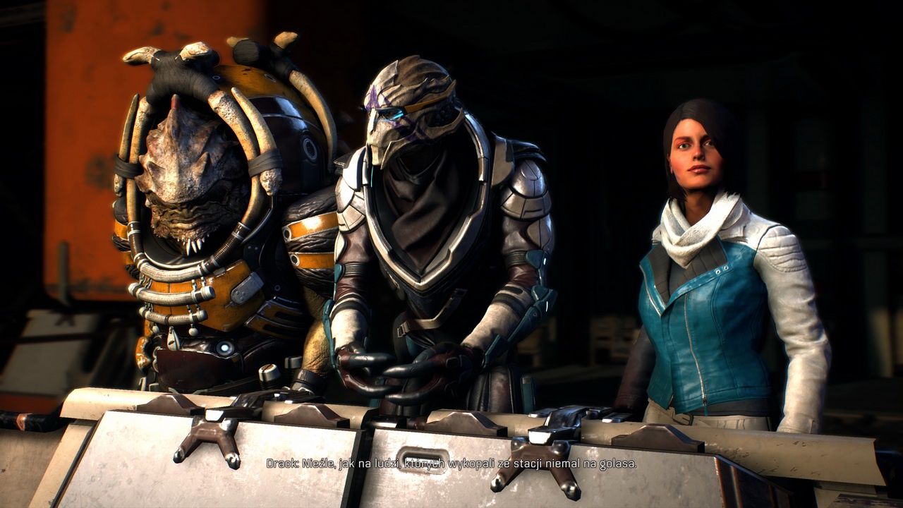 Mass Effect Andromeda - rozmowa z kompanami