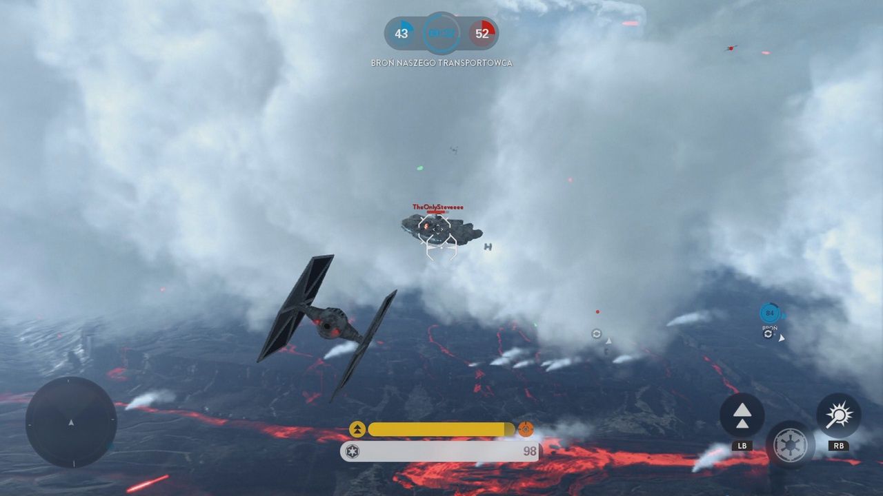 Star Wars Battlefront - sokół Millenium