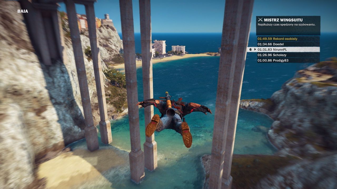 Just Cause 3 - wingsuit