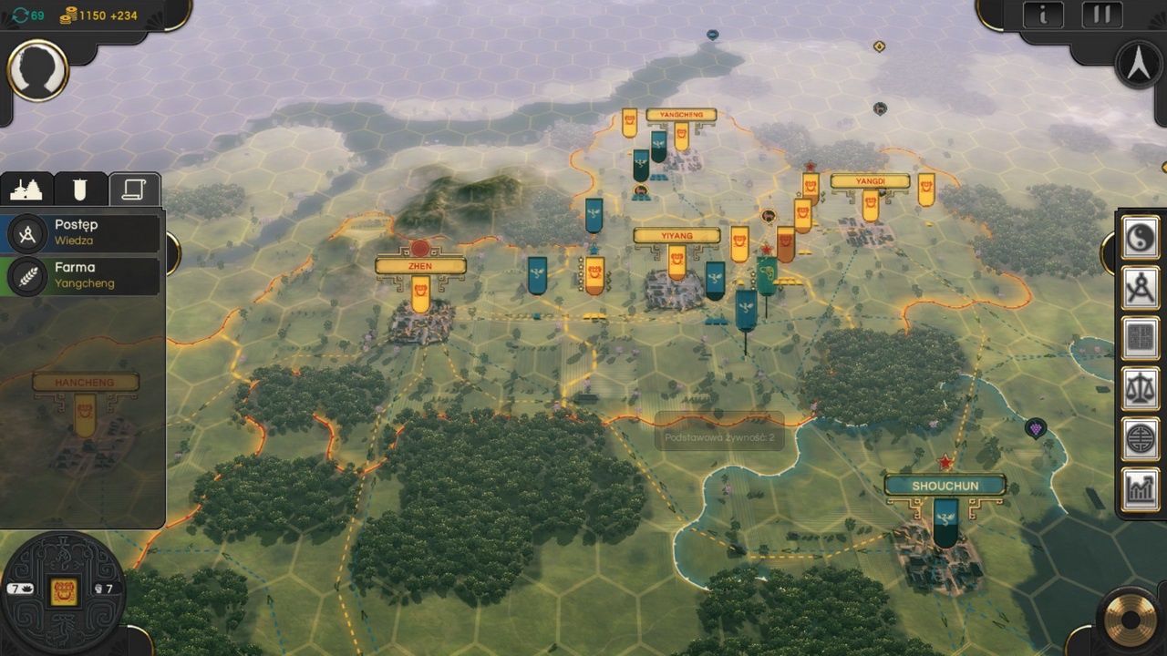 Oriental Empires - mapa