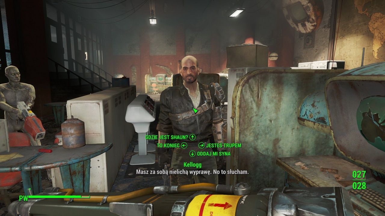 Fallout 4 - uproszczone opcje dialogowe