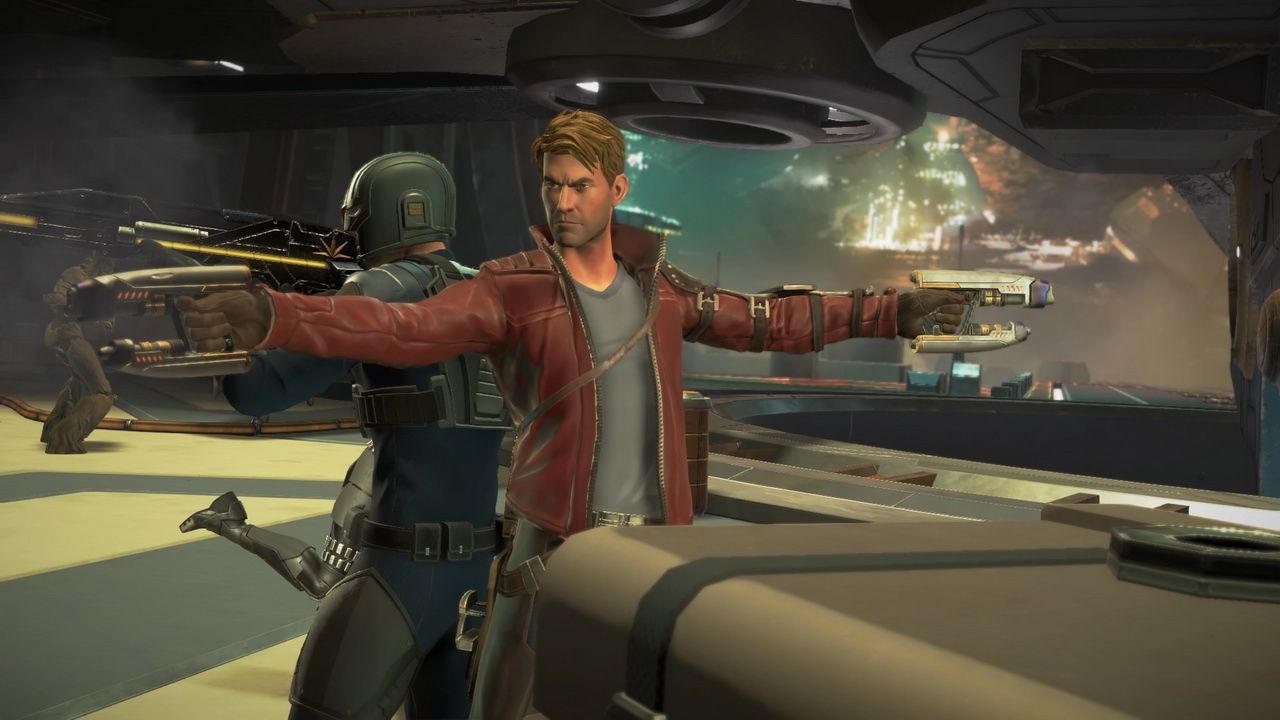 Guardians of the Galaxy - plecy w plecy