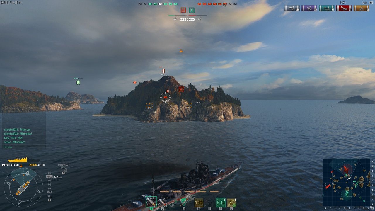 World of Warships - szachy na morzu