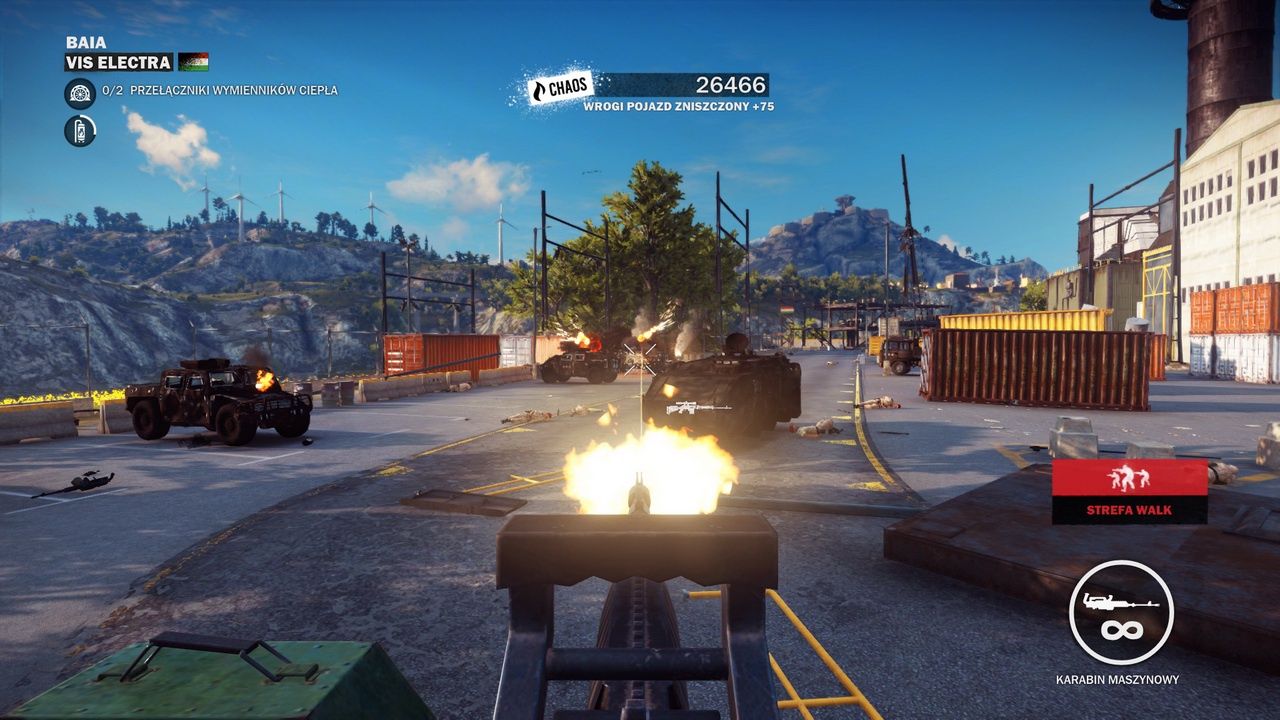 Just Cause 3 - zaliczanie celów