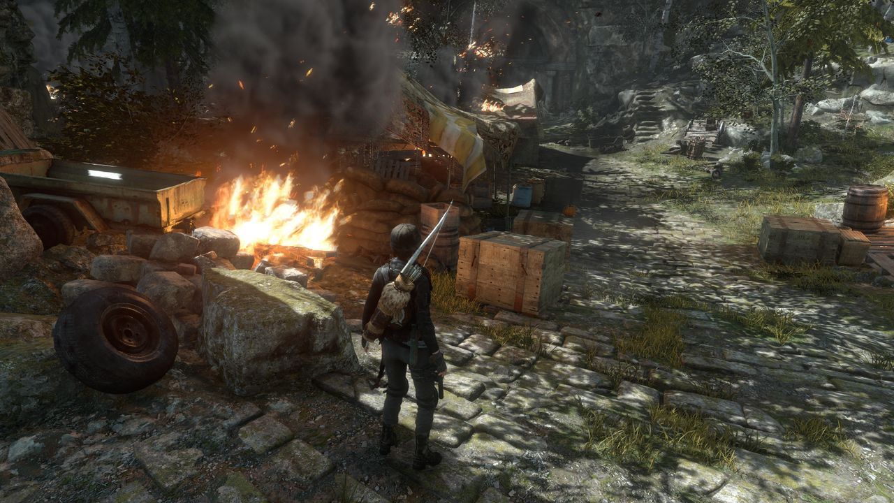 Playstation 4 Pro - Rise of the Tomb Raider w 4K