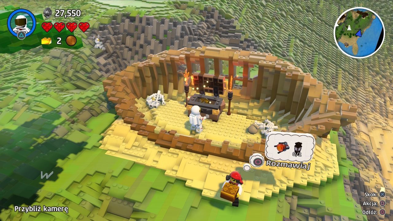 LEGO Worlds - otwieranie skrzyń ze skarbami