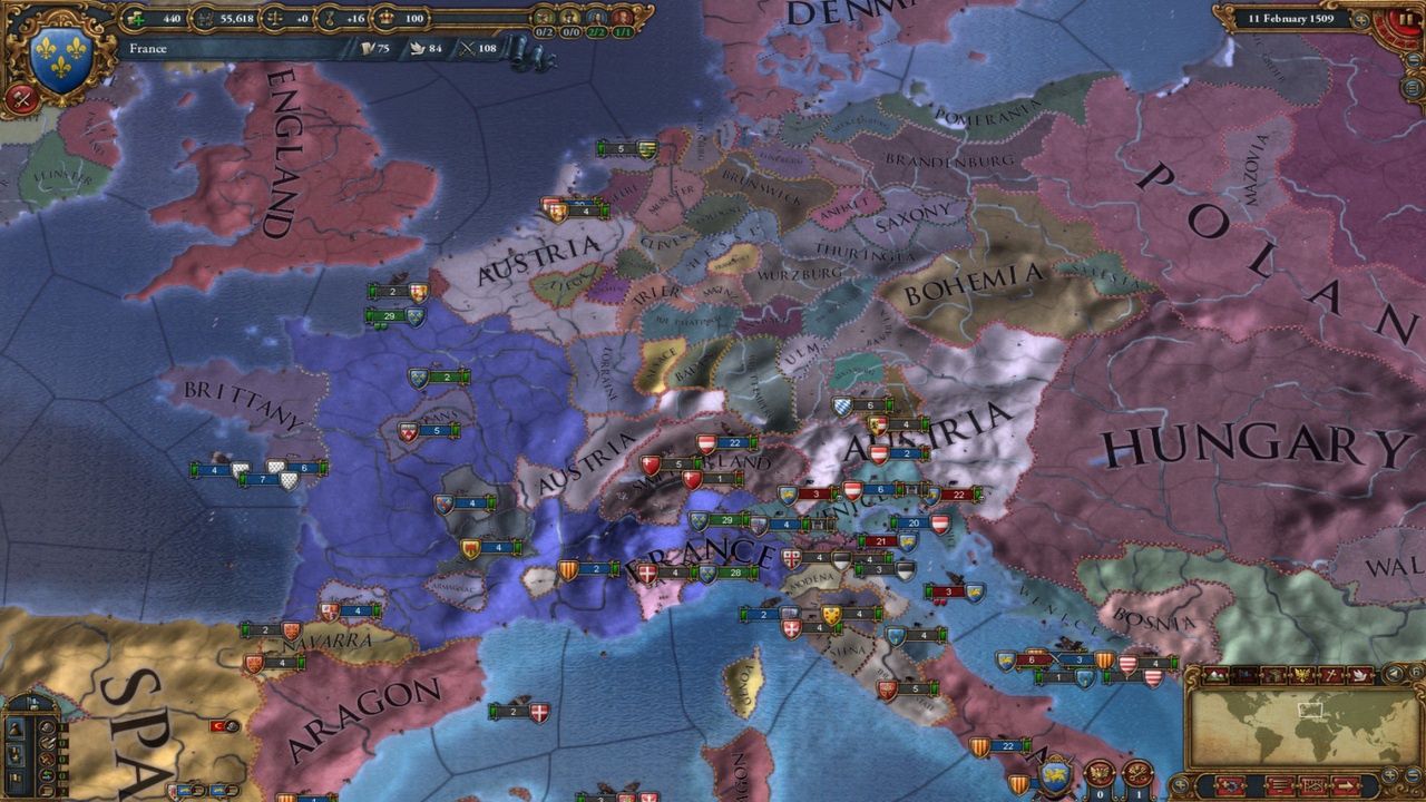 Najbardziej wpływowe marki gier - Europa Universalis
