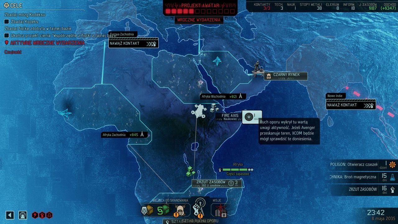 XCOM 2 -mapa świata
