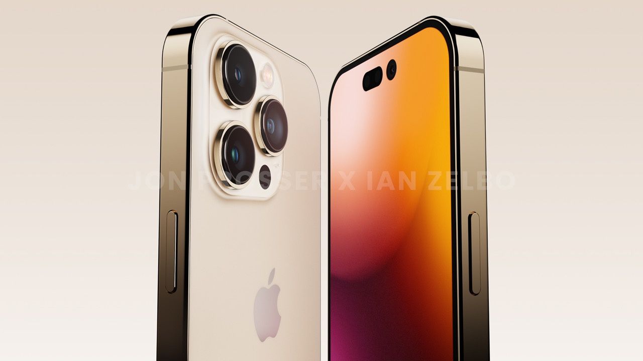 Iphone 14 pro złoty