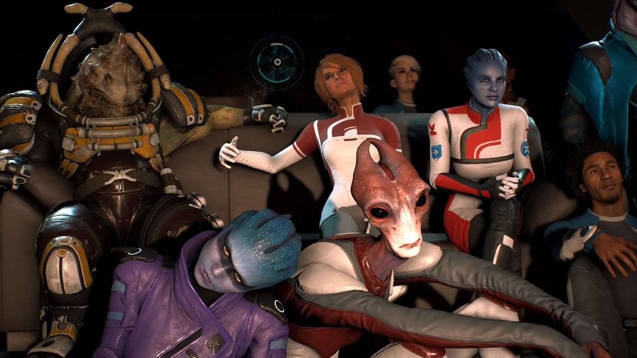 Mass Effect Andromeda - błąd podczas wieczoru filmowego