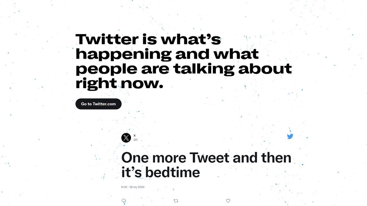 Twitter- about