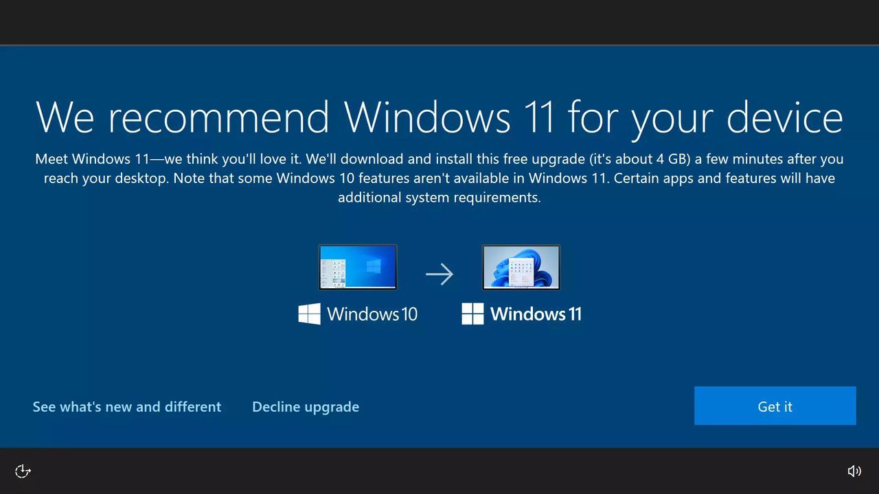 Windows11 - okno aktualizacji