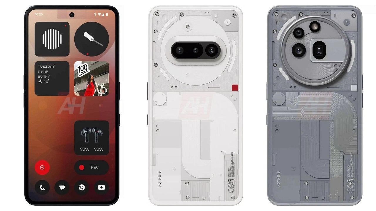 Nothing Phone (3) vs (3a) Pro