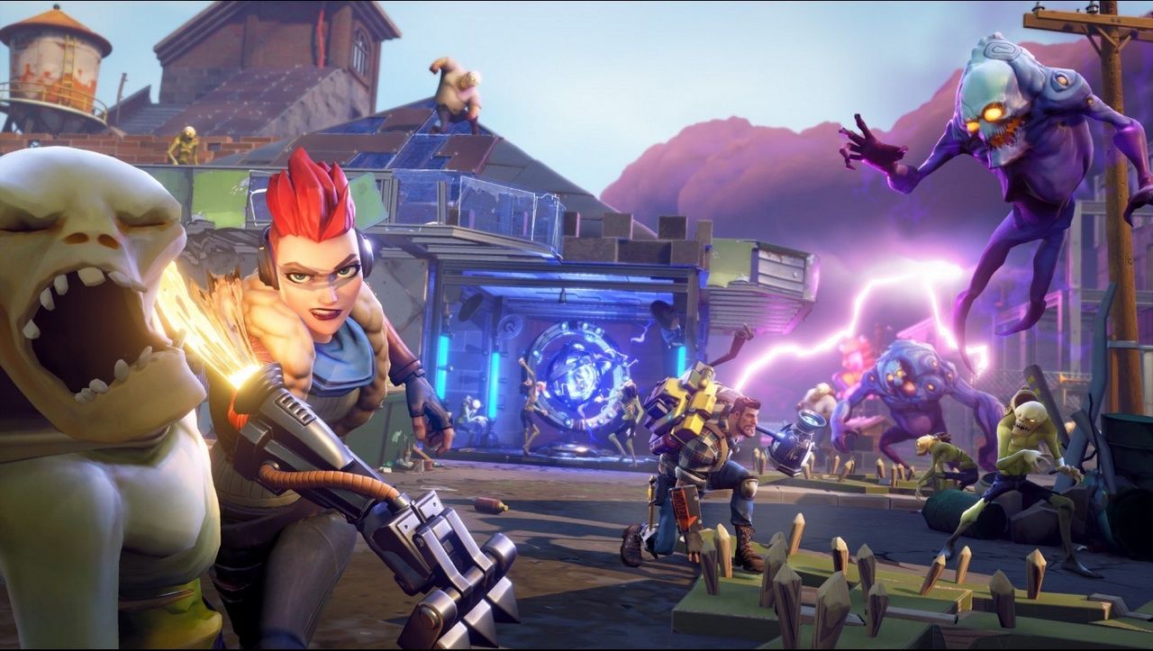 Fortnite - strzał w szczękę