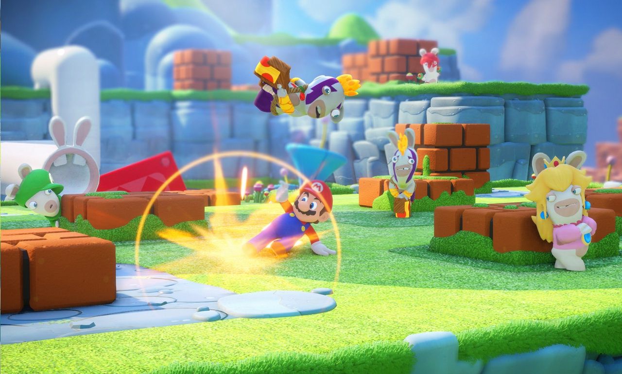 Najlepsze gry na Nintendo Switch - Mario + Rabbids: Kingdom Battle