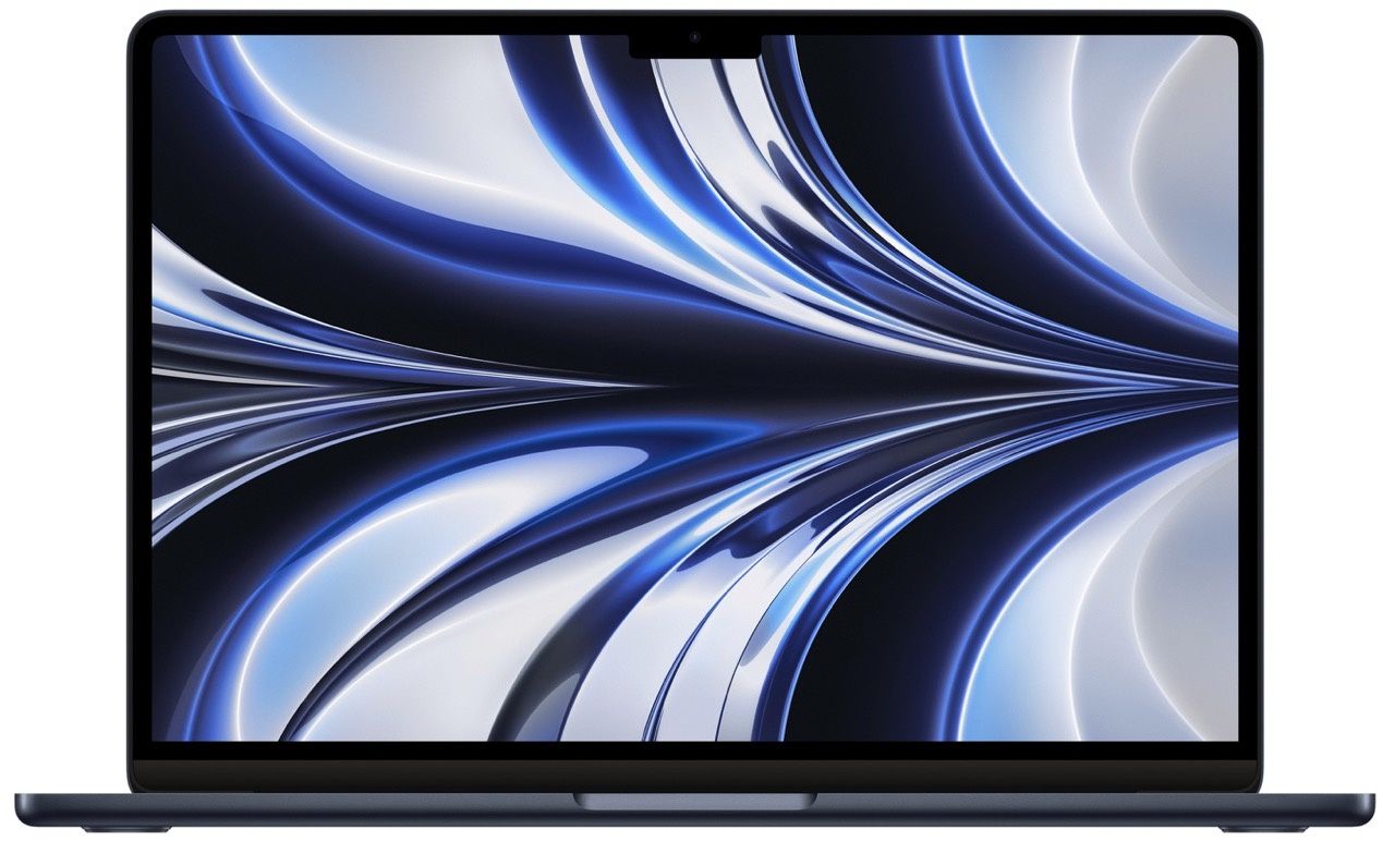 MacBook Air z M2 ekran
