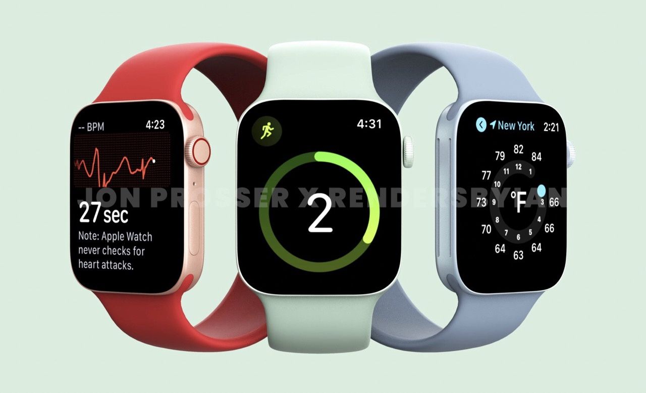 Apple Watch 8 tarcza