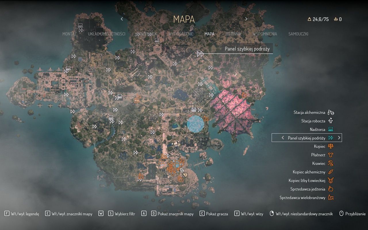 Seven: The Days Long Gone - mapa