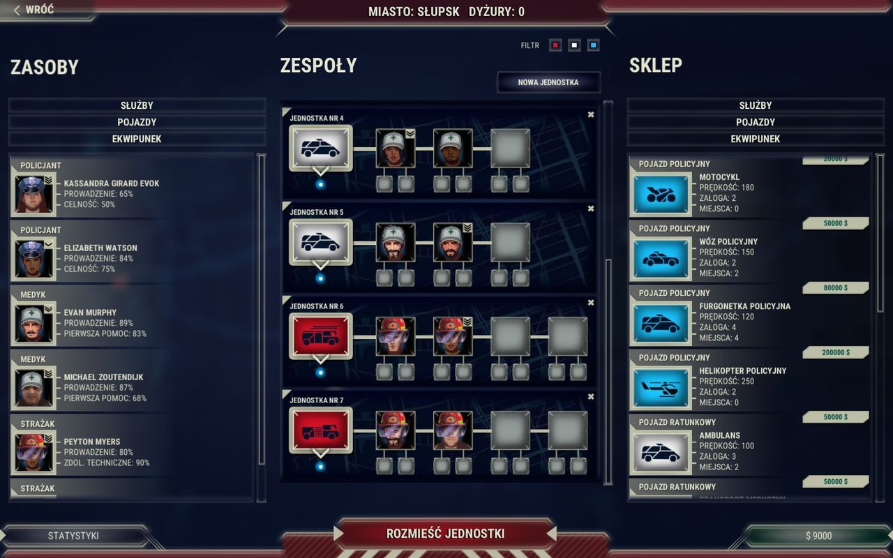 Operator numeru alarmowego - zasoby