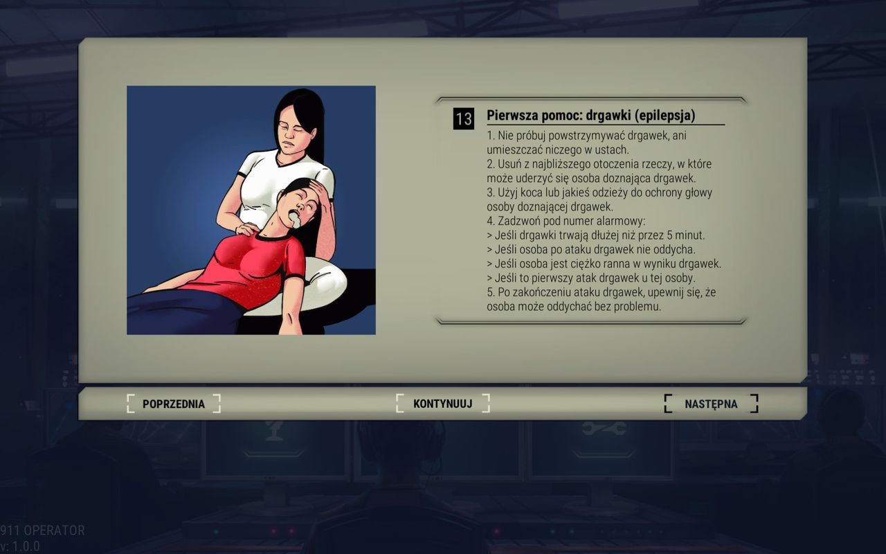 Operator numeru alarmowego - tablice edukacyjne
