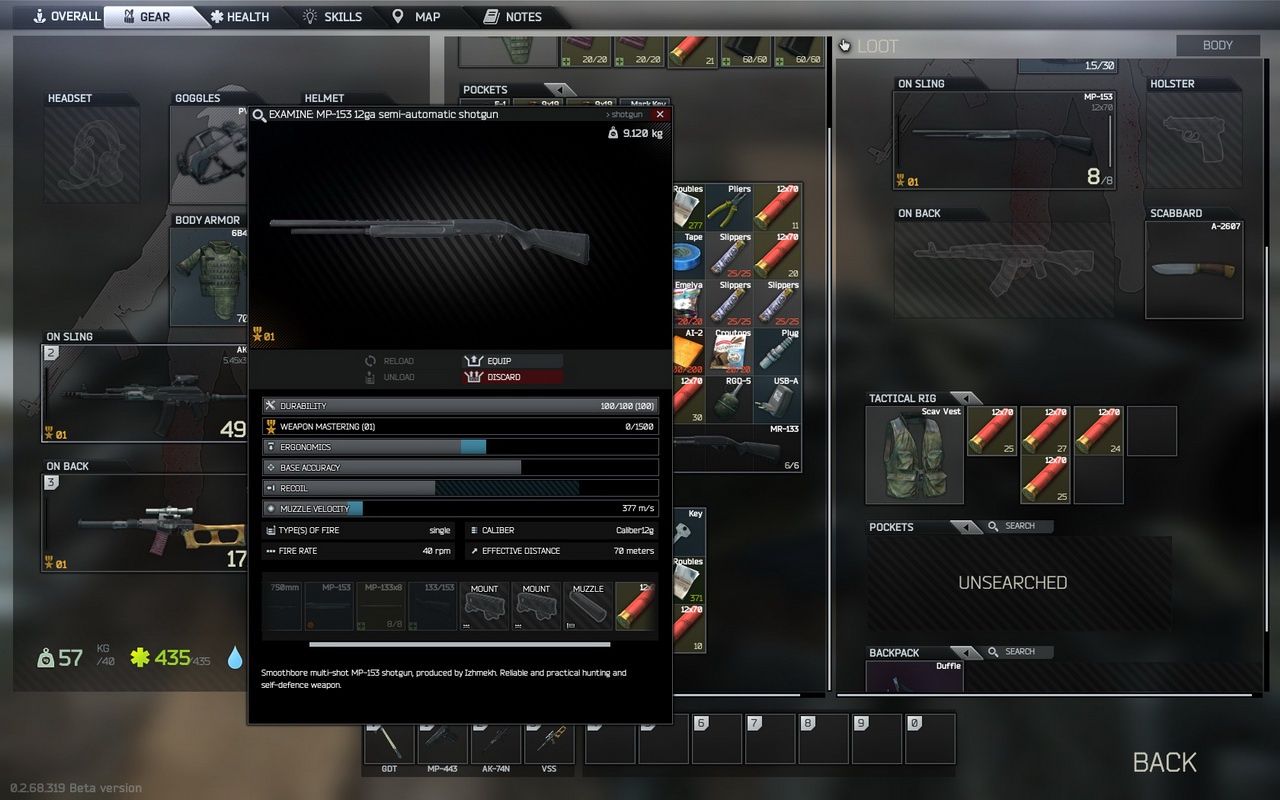 Escape from Tarkov - automatic shotgun