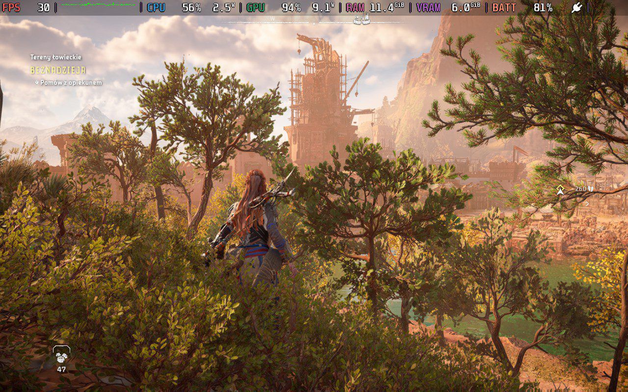 Horizon Forbidden West Steam Deck