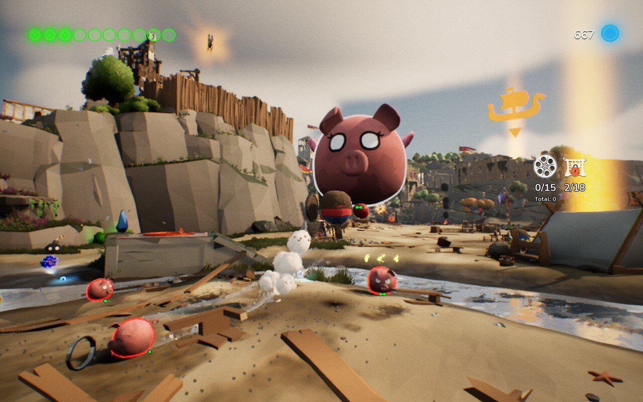 Bang-On Balls na Steam Decku