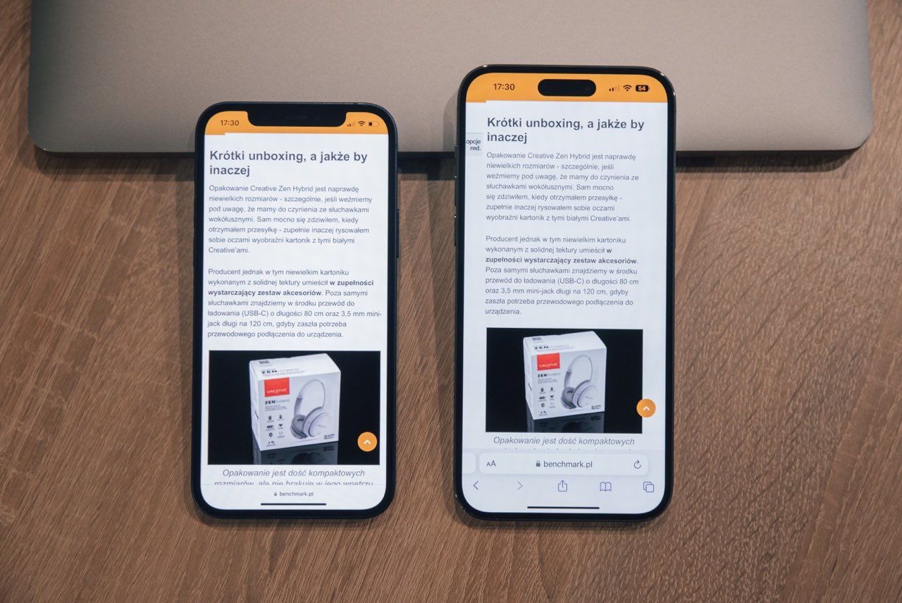 iPhone 14 pro max wielkość